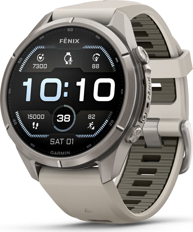 Fenix 9 Pro 43mm GPS (fog gray/dark sandstone)