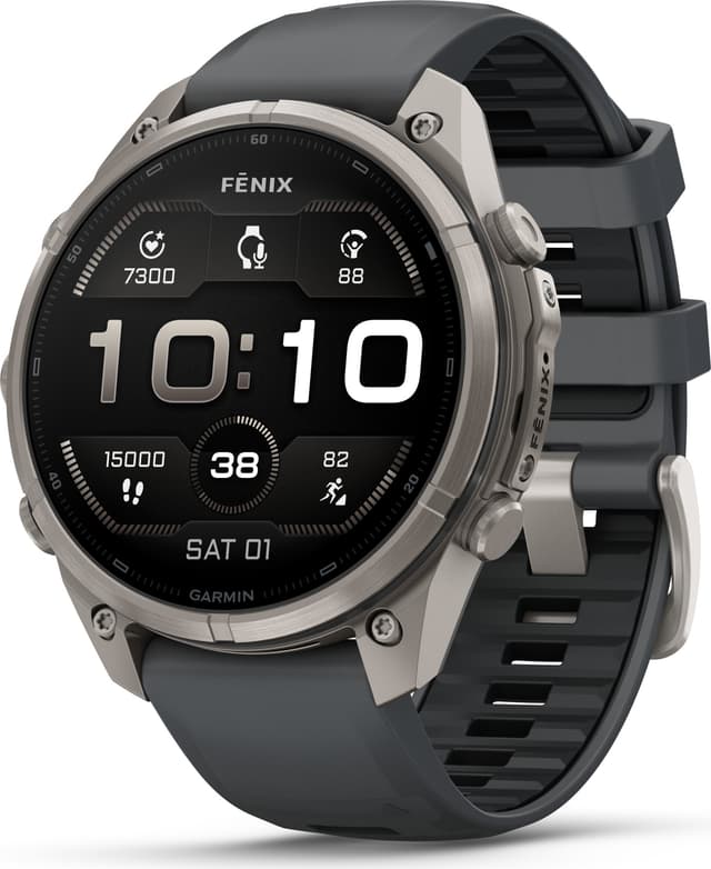 Garmin fēnix 9 Pro multisport-GPS-älykello, graphite/black 47 mm