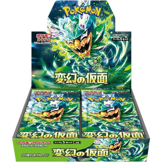 Pokemon TCG Mask of Change Booster Box (sv6) Japansk