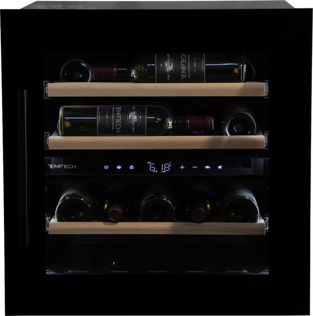 Temptech Oslo vinkøleskab OZF60DB (integreret 24 flasker)