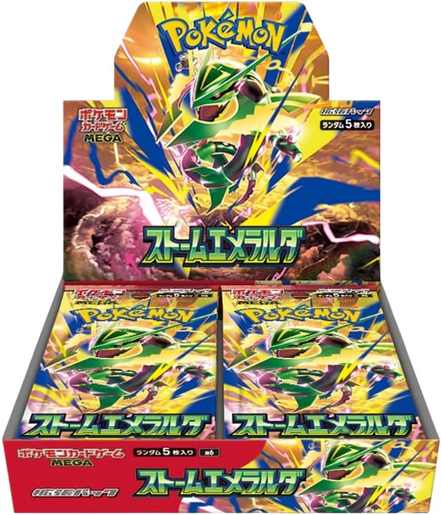 Pokemon TCG Storm Emeralda Booster Box (m6) Japansk