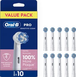 Oral-B Sensitive Clean -hammasharjan vaihtopäät 987516 (valkoinen) 10 kpl