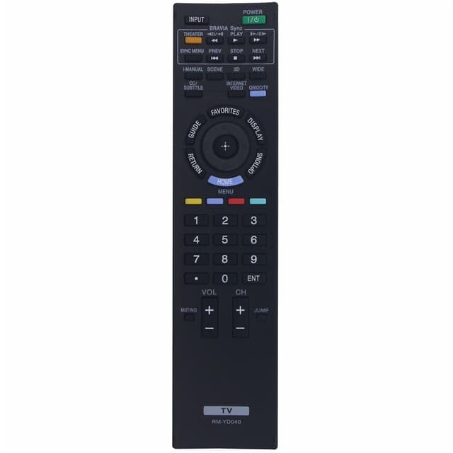 Fjärrkontroll Ersättning för RM-YD040 För Sony TV
