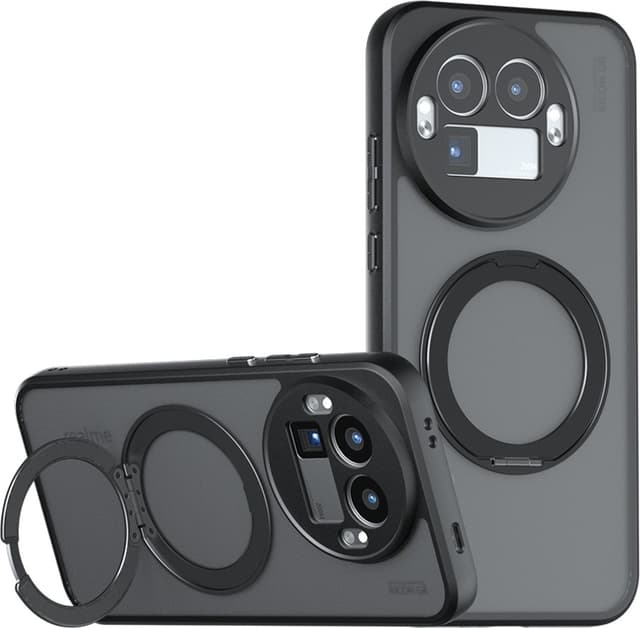 Magnetiskt Mobilfodral med Roterande Stativ till Realme GT 8 Pro