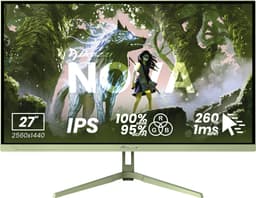 Arozzi Nova 27" QHD/IPS/260Hz/1ms gamingskärm (grön)