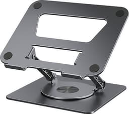 Roterande Stativ i Aluminiumlegering för Bärbara Datorer Grey