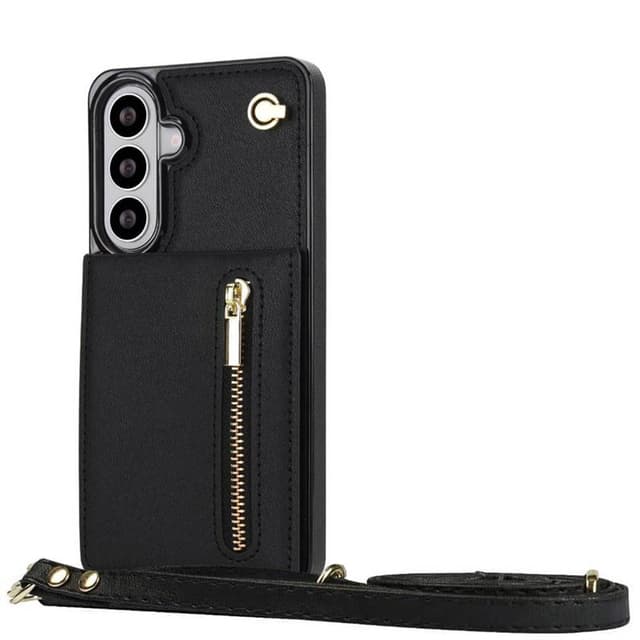 Zipper necklace case till Samsung Galaxy S26 FE - Svart