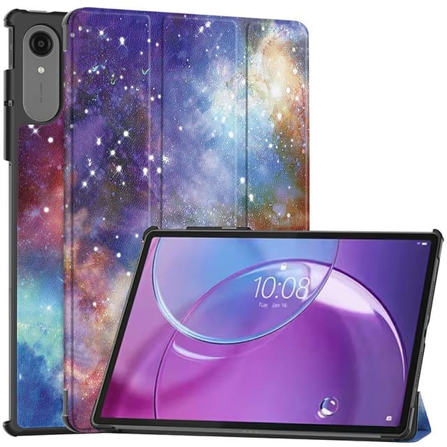 För Lenovo Idea Tab Pro Gen 2 13"" Fodral Tri-fold Stativ Mönstertryck - Space