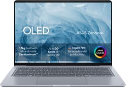 Asus Zenbook 14 Snapdragon X1/8/256 GB 14" bærbar PC (blå)