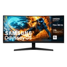 Samsung Odyssey G5 34/UWQHD/VA/180Hz pelinäyttö