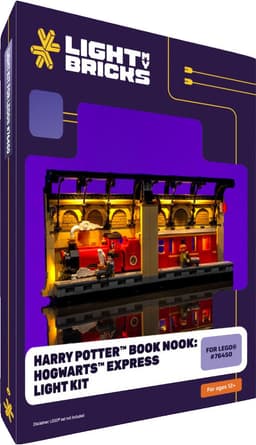 Light My Bricks lyssett Harry Potter Hogwarts Express 76450