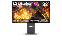 LG UltraGear 32GX870B 32'' 4K/OLED/240Hz/0.03ms gaming-skärm