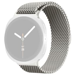 SKALO Milanese Mesh Loop Armband för Samsung Galaxy Watch9 40mm - Silver