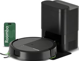 iRobot Roomba Combo 115+ robotstøvsuger Y454040 (sort)