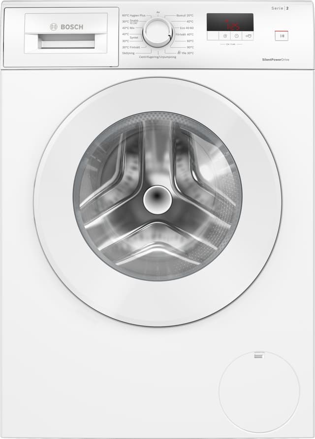 Bosch Serie 2 tvättmaskin WGE03200SN (8kg)