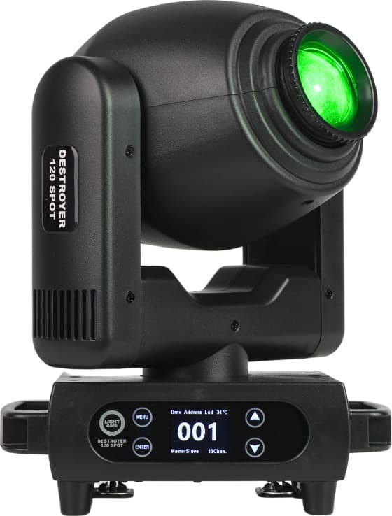 Light4Me Destroyer 120 W Spot Movingheads LED