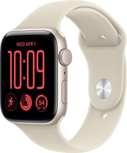 Apple Watch SE 3 44mm GPS (stjerneskin aluminium/sand Sport Band) S/M