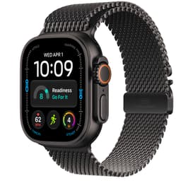 Apple Watch Ultra 4 49mm LTE (Black Titanium/Black Titanium Milanese Loop) M
