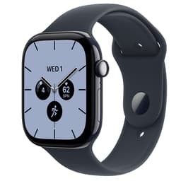 Apple Watch Series 12 46mm CEL (natblå keramik/marineblå Sport Band) S/M