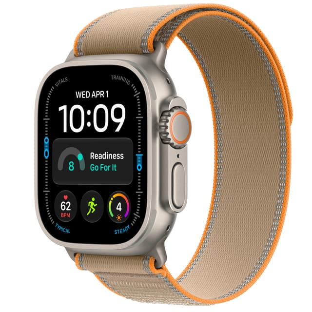 Watch Ultra 4 49mm (Natural Titanium/Sand Trail Loop) S/M