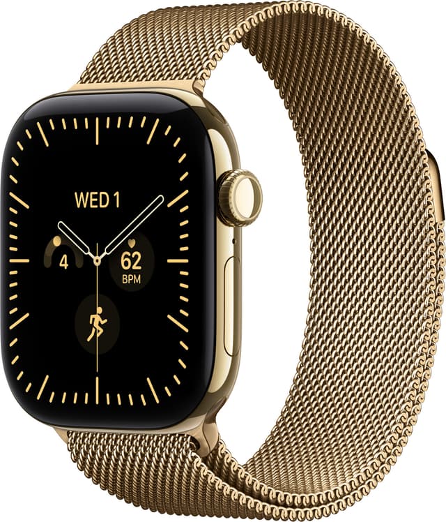 Watch Series 12 42mm (Radiant guld Titanium/Radiant guld Milanese Loop)