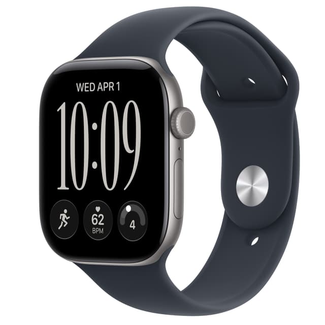 Watch Series 12 46mm (space grey aluminium/navy blue sport band) S/M