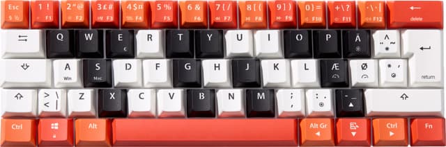 NOS C450 Explosiv keycap-set (flerfärgad)