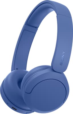 Sony WH-CH535 trådlösa on-ear-hörlurar (blå)
