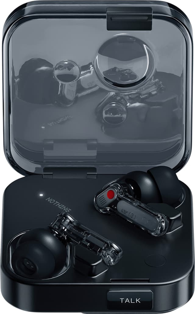 Nothing Ear (3) true wireless in-ear hodetelefoner (sort)