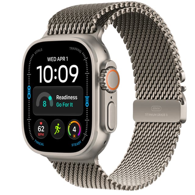 Watch Ultra 4 49mm (Natural Titanium/Natural Titanium Milanese Loop) M