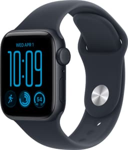 Apple Watch SE 3 40mm CEL (midnat aluminium/marineblå Sport Band) M/L