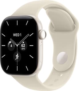 Apple Watch Series 12 42mm CEL (perlehvid keramik/sand Sport Band) M/L