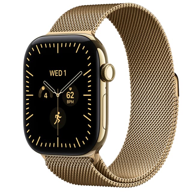 Watch Series 12 46mm (radiant gull titanium/radiant gull milanese Loop) S/M