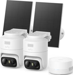 Eufy eufycam C37 overvåkningskamera 2-pk. (hvit)