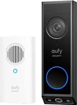Eufy E340 video-ovikello ja sisäyksikkö 2K (musta)