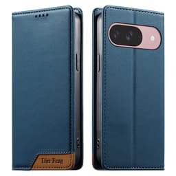 DIERFENG Telefonlommebokdeksel med fargesammensatt logo for Google Pixel 11 og 11 Pro