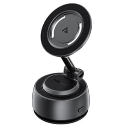 Elektrisk mobilholder med sugekopp til dashbord – 360° rotasjon