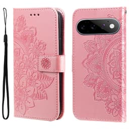 Blomstermønstret telefonlommebokdeksel til Google Pixel 11 Pro og Google Pixel 11