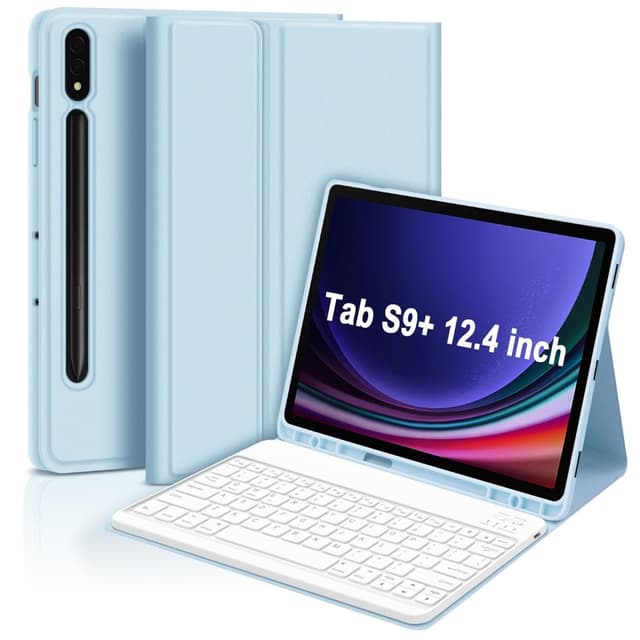 BLUETOOTH TANGENTBORD MED FODRAL FÖR SAMSUNG GALAXY TAB S9/S9 FE/S10 (10.9 TUM)