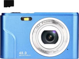 DC311 Kompakt digitalkamera med 32GB TF-kort Blue