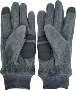 Varme vinterhansker for trykkskjerm Grey S