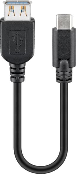 Synkronoi ja lataa Super Speed ​​​​USB-C™ - USB A 3.0 -jatkokaapeli