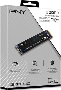PNY CS1030 M.2 NVMe sisäinen SSD (500 GB)
