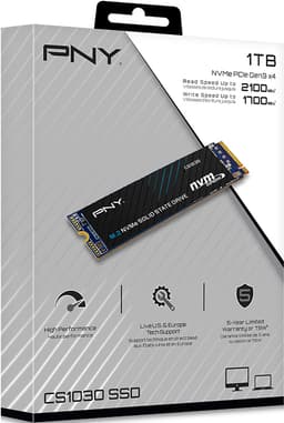 PNY CS1030 M.2 NVMe intern SSD (1 TB)