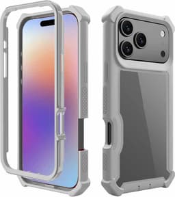 SKALO Robust Hörnskydd Skal för iPhone 18 Pro Max - Grå