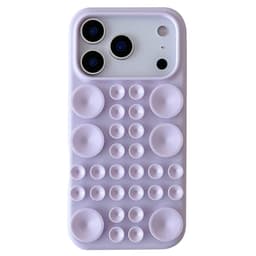 SKALO Silikon Sugkopp Skal för iPhone 18 Pro Max - Lila