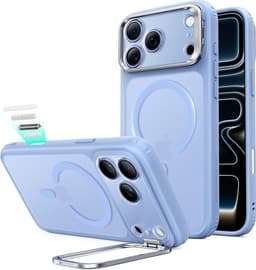 ESR Classic Hybrid Kickstand MagSafe Skal för iPhone 18 Pro - Frostad ljusblå