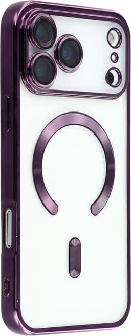 SKALO Metallic TPU Skal för iPhone 18 Pro Max - Lila
