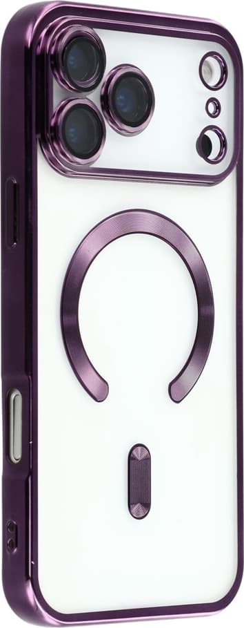 SKALO Metallic TPU Skal för iPhone 18 Pro Max - Lila