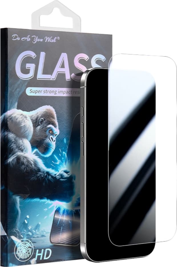 SKALO DO AS YOU WISH Skärmskydd i Härdat glas för iPhone 18 Pro Max - Transparent